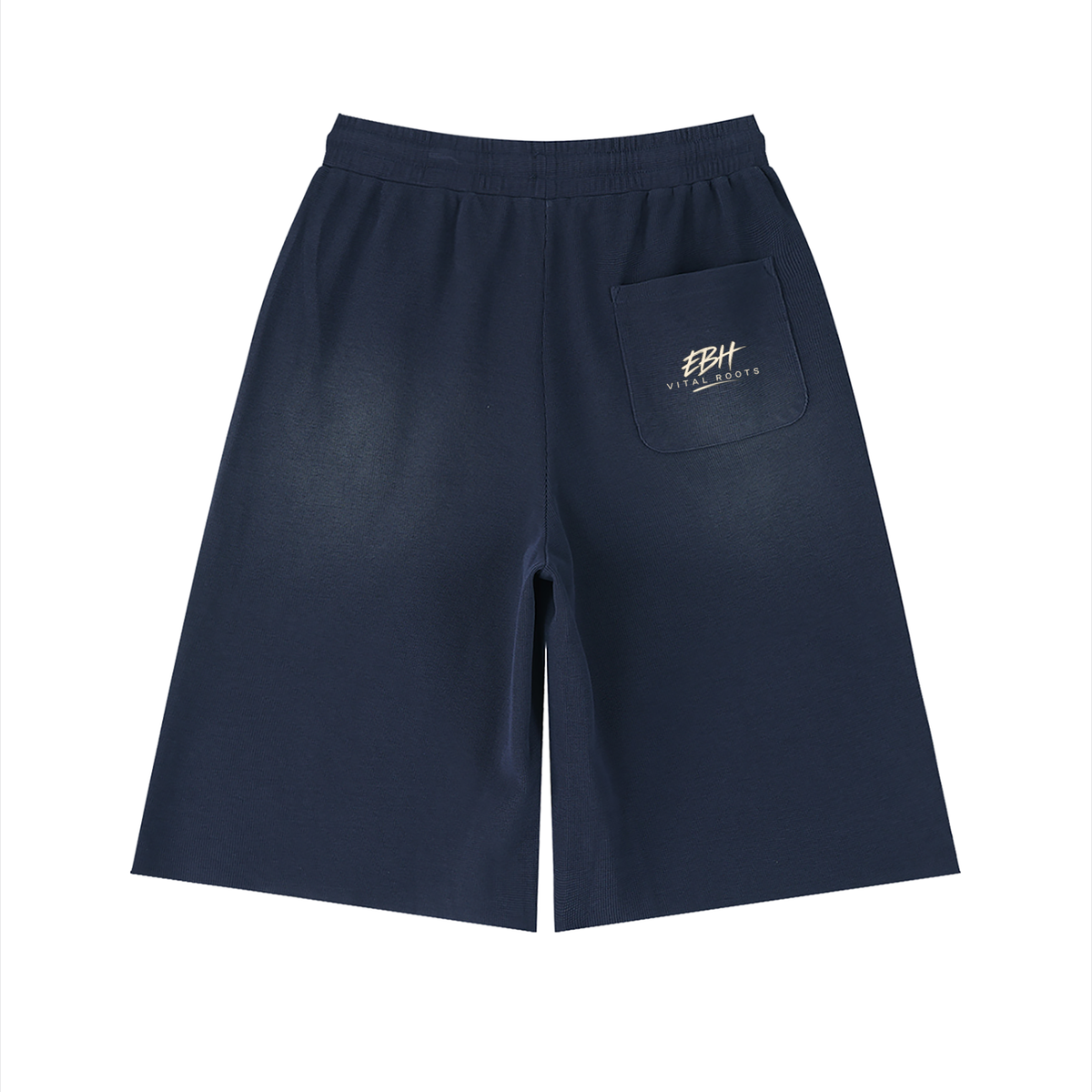 GROUNDED Raw-Edge Shorts