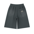 GROUNDED Raw-Edge Shorts