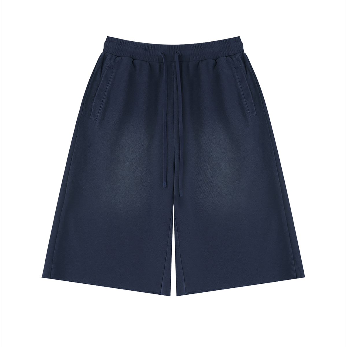 GROUNDED Raw-Edge Shorts